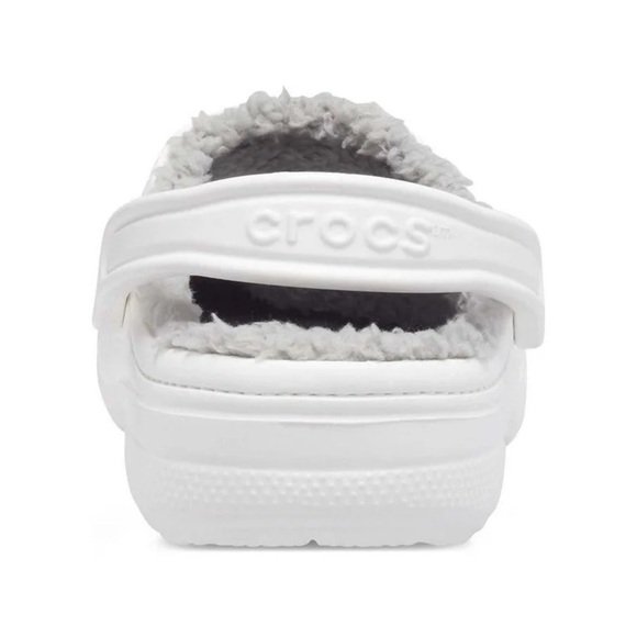 Crocs Mens Baya Lined Clogs/Slip Ons | Color: White/Grey | NEW/NWT!!?? main image 6